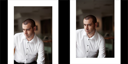 Classic natural light groom portraits